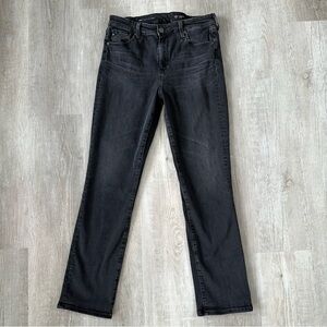 AG Adriano Goldschmied Mari High Rise Slim Straight Jeans